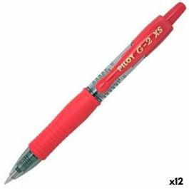 Bolígrafo Roller Pilot G-2 XS Retráctil Rojo 0,4 mm (12 Unidades) Precio: 18.94999997. SKU: S8422351