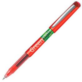 Boligrafo de tinta líquida Pilot Green-Ball Rojo (10 Unidades)