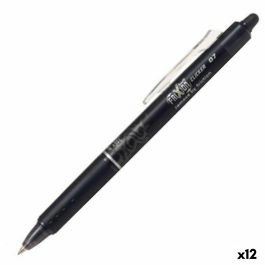Boligrafo de tinta líquida Pilot Frixion Clicker Negro 0,4 mm (12 Unidades) Precio: 31.95000039. SKU: S8422386