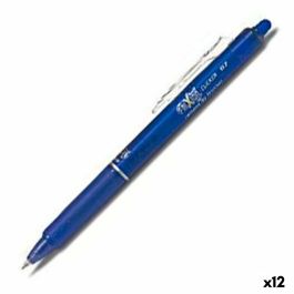 Boligrafo de tinta líquida Pilot Frixion Clicker Azul 0,4 mm (12 Unidades) Precio: 30.94999952. SKU: S8422388