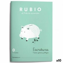 Cuaderno de escritura y caligrafía Rubio Nº0 A5 Español 20 Hojas (10 Unidades) Precio: 19.94999963. SKU: S8422706
