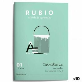 Cuaderno de escritura y caligrafía Rubio Nº01 A5 Español 20 Hojas (10 Unidades) Precio: 16.5000004. SKU: S8422707