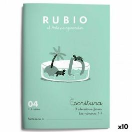 Cuaderno de escritura y caligrafía Rubio Nº04 A5 Español 20 Hojas (10 Unidades) Precio: 19.94999963. SKU: S8422711