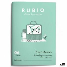Cuaderno de escritura y caligrafía Rubio Nº06 A5 Español 20 Hojas (10 Unidades) Precio: 19.94999963. SKU: S8422713
