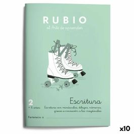 Cuaderno de escritura y caligrafía Rubio Nº2 A5 Español 20 Hojas (10 Unidades) Precio: 17.14710712. SKU: B12X4DNSZ2