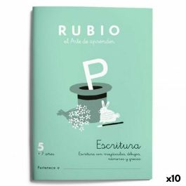 Cuaderno de escritura y caligrafía Rubio Nº05 A5 Español 20 Hojas (10 Unidades) Precio: 19.94999963. SKU: S8422725