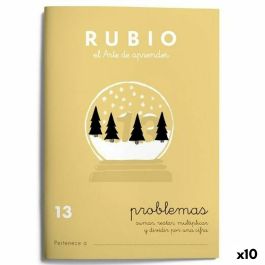Cuaderno de matemáticas Rubio Nº 13 A5 Español 20 Hojas (10 Unidades) Precio: 17.14710712. SKU: B1BDSNF3ND