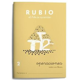 Cuaderno de matemáticas Rubio Nº2 A5 Español 20 Hojas (10 Unidades)