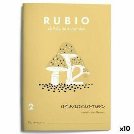 Cuaderno de matemáticas Rubio Nº2 A5 Español 20 Hojas (10 Unidades) Precio: 19.94999963. SKU: S8422740