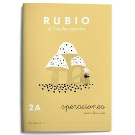 Cuaderno de matemáticas Rubio Nº2A A5 Español 20 Hojas (10 Unidades)