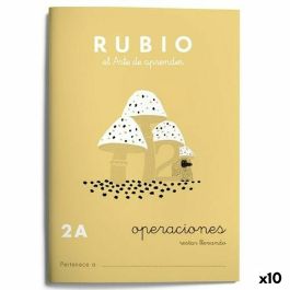 Cuaderno de matemáticas Rubio Nº2A A5 Español 20 Hojas (10 Unidades) Precio: 17.95000031. SKU: S8422741