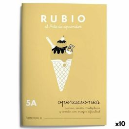 Cuaderno de matemáticas Rubio Nº 5A A5 Español 20 Hojas (10 Unidades) Precio: 17.14710712. SKU: B18KMJEZHA