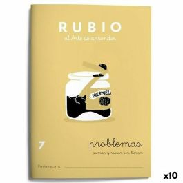Cuaderno de matemáticas Rubio Nº 7 A5 Español 20 Hojas (10 Unidades) Precio: 17.14710712. SKU: B1HD2ED3BT