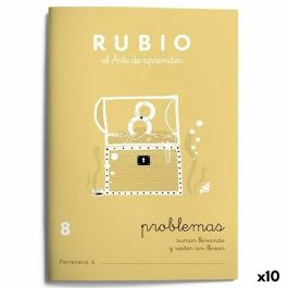 Cuaderno de matemáticas Rubio Nº 8 A5 Español 20 Hojas (10 Unidades) Precio: 17.14710712. SKU: B1JN2LFFGQ
