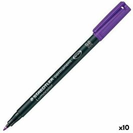 Rotulador permanente Staedtler Lumocolor 317-6 M Violeta (10 Unidades) Precio: 20.1948993708. SKU: S8422866