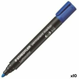 Rotulador permanente Staedtler Lumocolor 352-3 Azul (10 Unidades) Precio: 13.95000046. SKU: S8422899