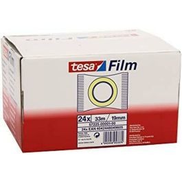 Cinta Adhesiva TESA 19 mm 33 m Transparente (24 Unidades)