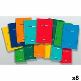 Cuaderno Multicolor Cuarto 8 Piezas Cuaderno Multicolor Cuarto 8 Piezas