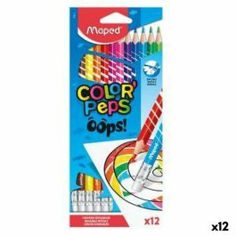 Lápices de colores Maped Color' Peps Multicolor 12 Piezas (12 Unidades)