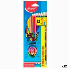 Lápices de colores Maped Color' Peps Strong Multicolor (12 Unidades) Precio: 27.95000054. SKU: S8424960