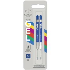 Recambio para bolígrafo Parker Jotter 2 Piezas Azul (12 Unidades)