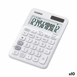 Calculadora Casio MS-20UC Blanco 2,3 x 10,5 x 14,95 cm (10 Unidades)