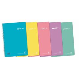 Cuaderno ENRI Pastel Din A4 80 Hojas (5 Unidades)