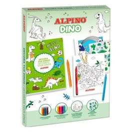 Dibujos para pintar Alpino Dino Multicolor (6 Unidades)