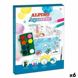 Dibujos para pintar Alpino Aquarelle Multicolor (6 Unidades) Precio: 51.94999964. SKU: B18DSHM7H9