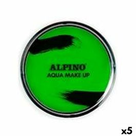 Maquillaje en Polvo Alpino Al agua 14 g Verde (5 Unidades)