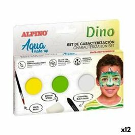 Set de Maquillaje Infantil Alpino Dino Al agua (12 Unidades)