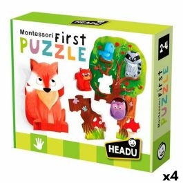 Puzzle HEADU Montessori Bosque (4 Unidades) Precio: 58.94999968. SKU: B1BTE94ES8