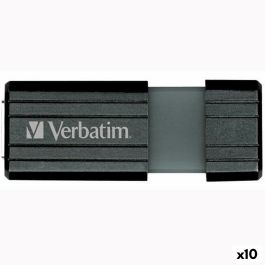 Memoria USB Verbatim Store'n'Go PinStripe Negro 16 GB Precio: 57.95000002. SKU: B1JSLHZSRF