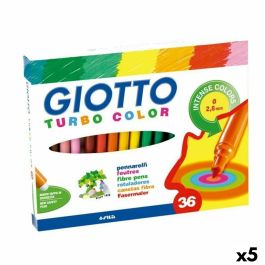 Set de Rotuladores Giotto Turbo Color Multicolor (5 Unidades)