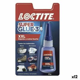 Adhesivo Instantáneo Loctite Super Glue-3 XXL 20 g (12 Unidades) Precio: 105.94999943. SKU: B1JVNG8DJY
