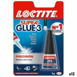 Adhesivo Instantáneo Loctite Super Glue-3 Precision 5 g (12 Unidades)