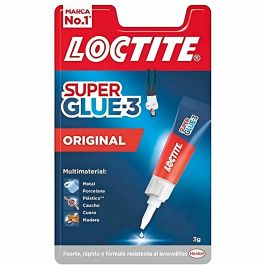 Adhesivo Instantáneo Loctite Super Glue 3 3 g (12 Unidades)