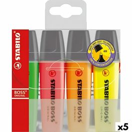 Set de Marcadores Fluorescentes Stabilo Boss Multicolor (5 Unidades) Precio: 27.95000054. SKU: B16TA4NWGD