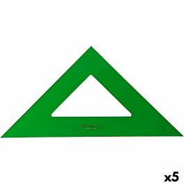 Escuadra Faber-Castell Verde 16 cm (5 Unidades)