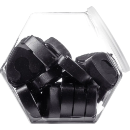 Dunlop Ergo Porta Púas Plástico - Surtido 24 Ud Negro