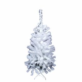 Árbol de Navidad Blanco PVC Metal Polietileno 70 x 70 x 120 cm Precio: 31.95000039. SKU: B1EW2A4PS4