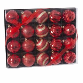 Bolas de Navidad Rojo Plástico 6 x 6 x 6 cm (20 Unidades) Precio: 13.95000046. SKU: B1CM6QAV7V