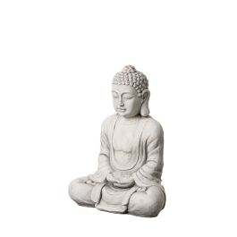 Escultura Gris Arcilla Fibra 44 x 27 x 58 cm Buda Precio: 86.6239. SKU: B1BAEN47CC