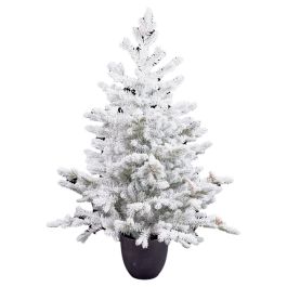 Árbol de Navidad Polietileno Piñas Nevado 40 x 40 x 90 cm Precio: 73.50000042. SKU: B1D3PMMJW4