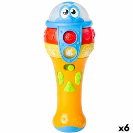 Micrófono de juguete Winfun 7,5 x 19 x 7,8 cm (6 Unidades)