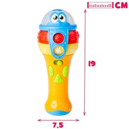 Micrófono de juguete Winfun 7,5 x 19 x 7,8 cm (6 Unidades)
