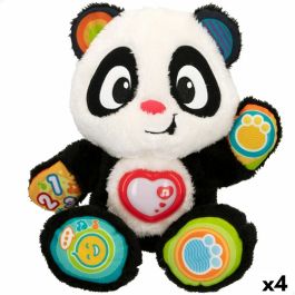 Juguete de bebé Winfun Oso Panda 27 x 33 x 14 cm (4 Unidades)