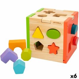 Puzzle Infantil de Madera Woomax 15 x 15 x 15 cm (6 Unidades) Precio: 89.95000003. SKU: B17XZASVZX