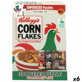 Puzzle Kellogg's Corn Flakes 300 Piezas 45 x 60 cm (6 Unidades) Precio: 34.95000058. SKU: B1FMH3BDRB