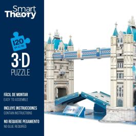 Puzzle 3D Colorbaby Tower Bridge 120 Piezas 77,5 x 23 x 18 cm (6 Unidades)